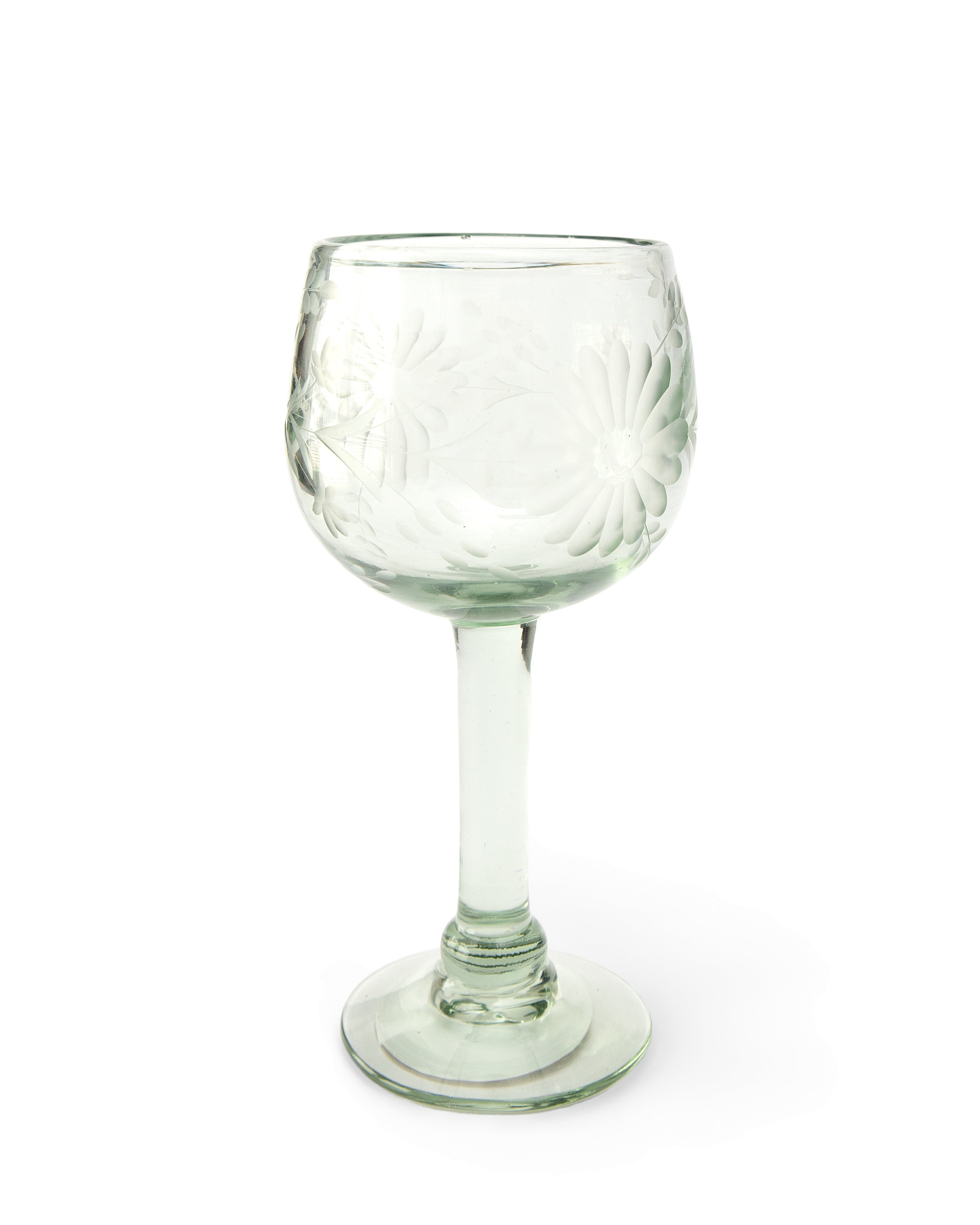 Rose Ann Hall Red Wine Glass-Crystal