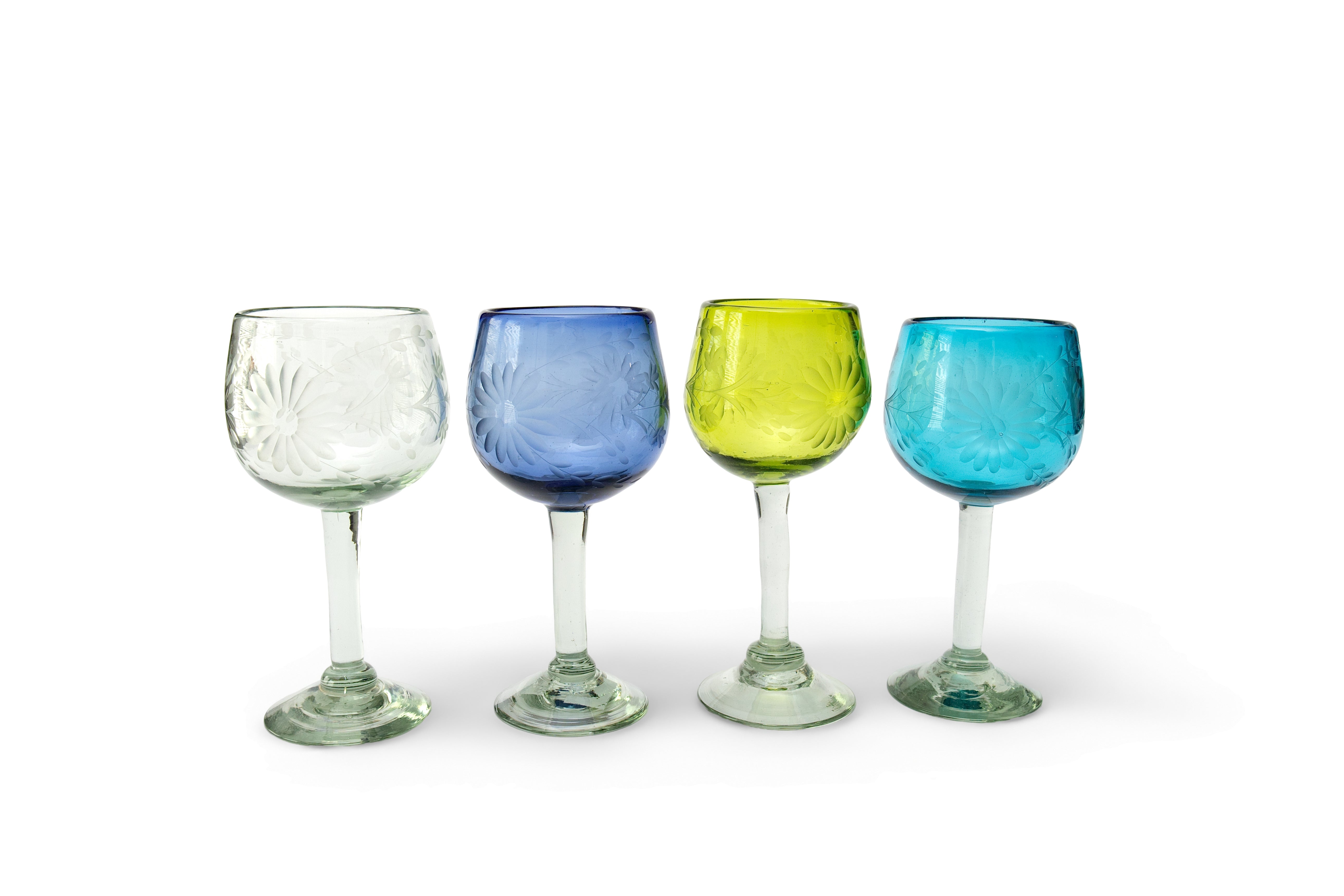 Rose Ann Hall Red Wine Glass-Crystal