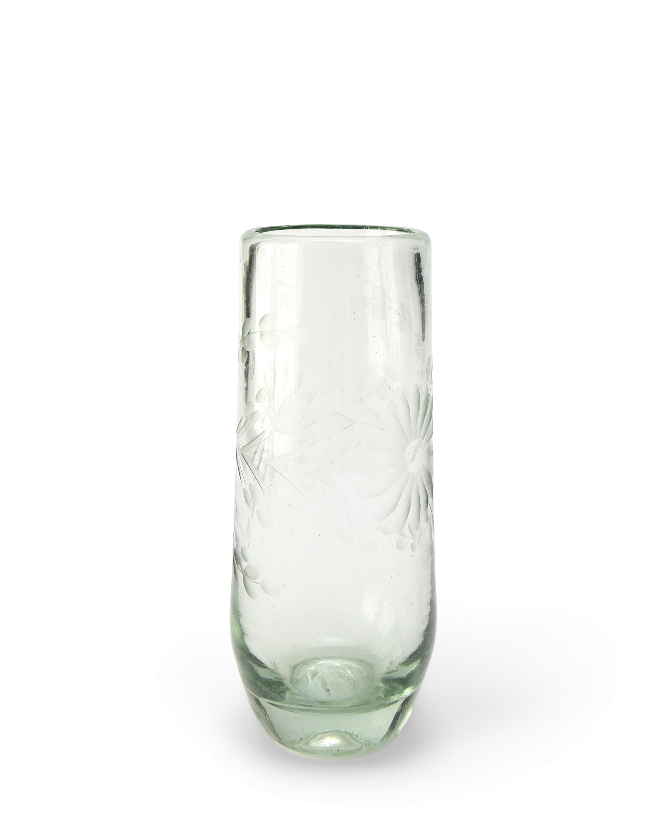 Rose Ann Hall Stemless Champagne Flute-Crystal