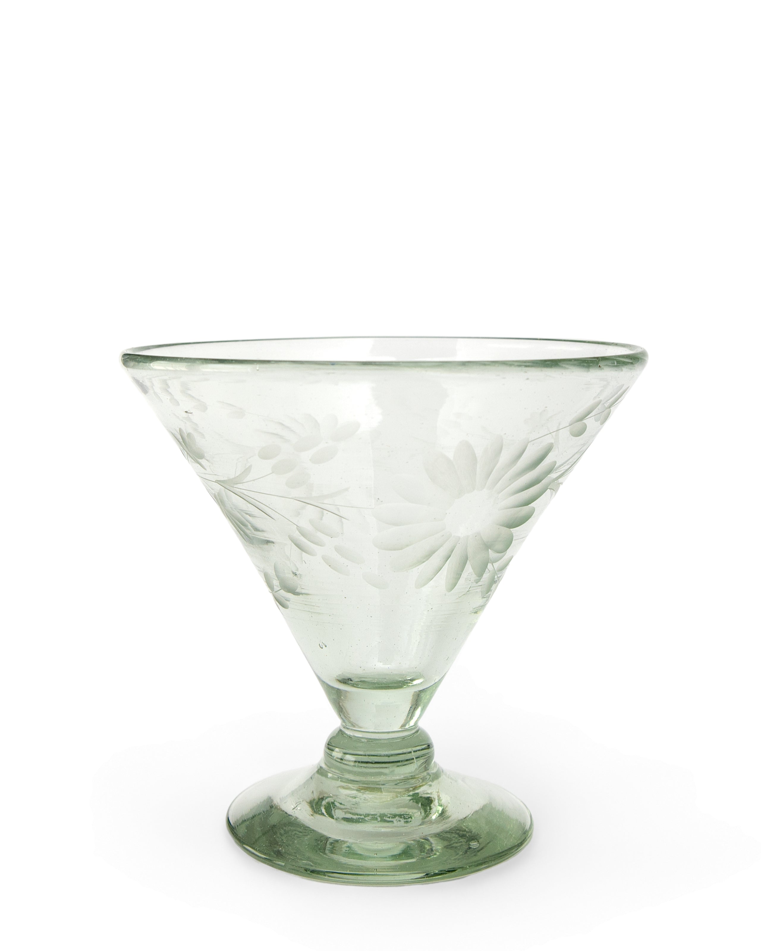 Rose Ann Hall Compote/Postre Glass-Crystal