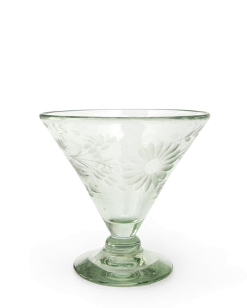 Rose Ann Hall Compote/Postre Glass-Crystal