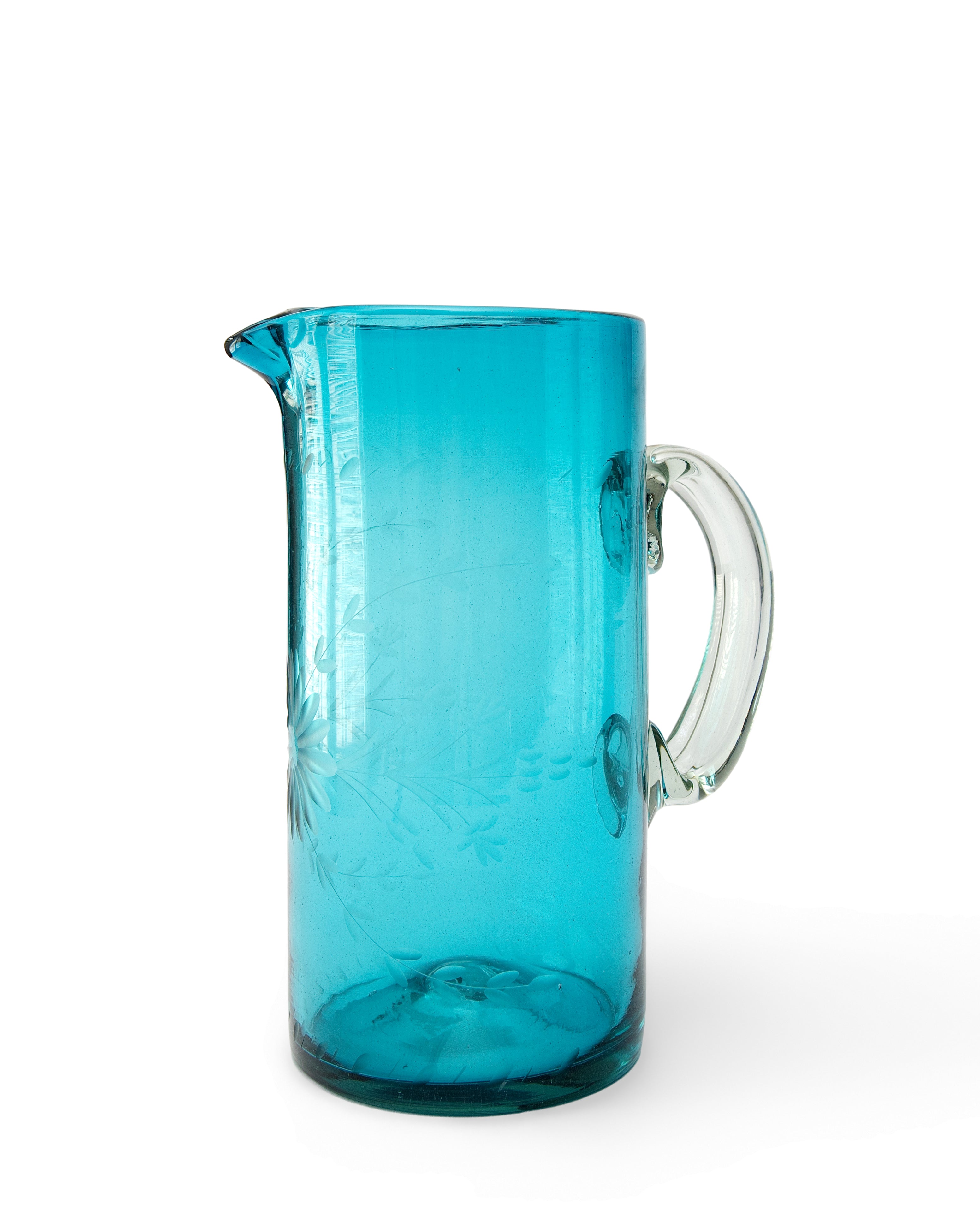 Rose Ann Hall Wide Cylinder Pitcher-Crystal