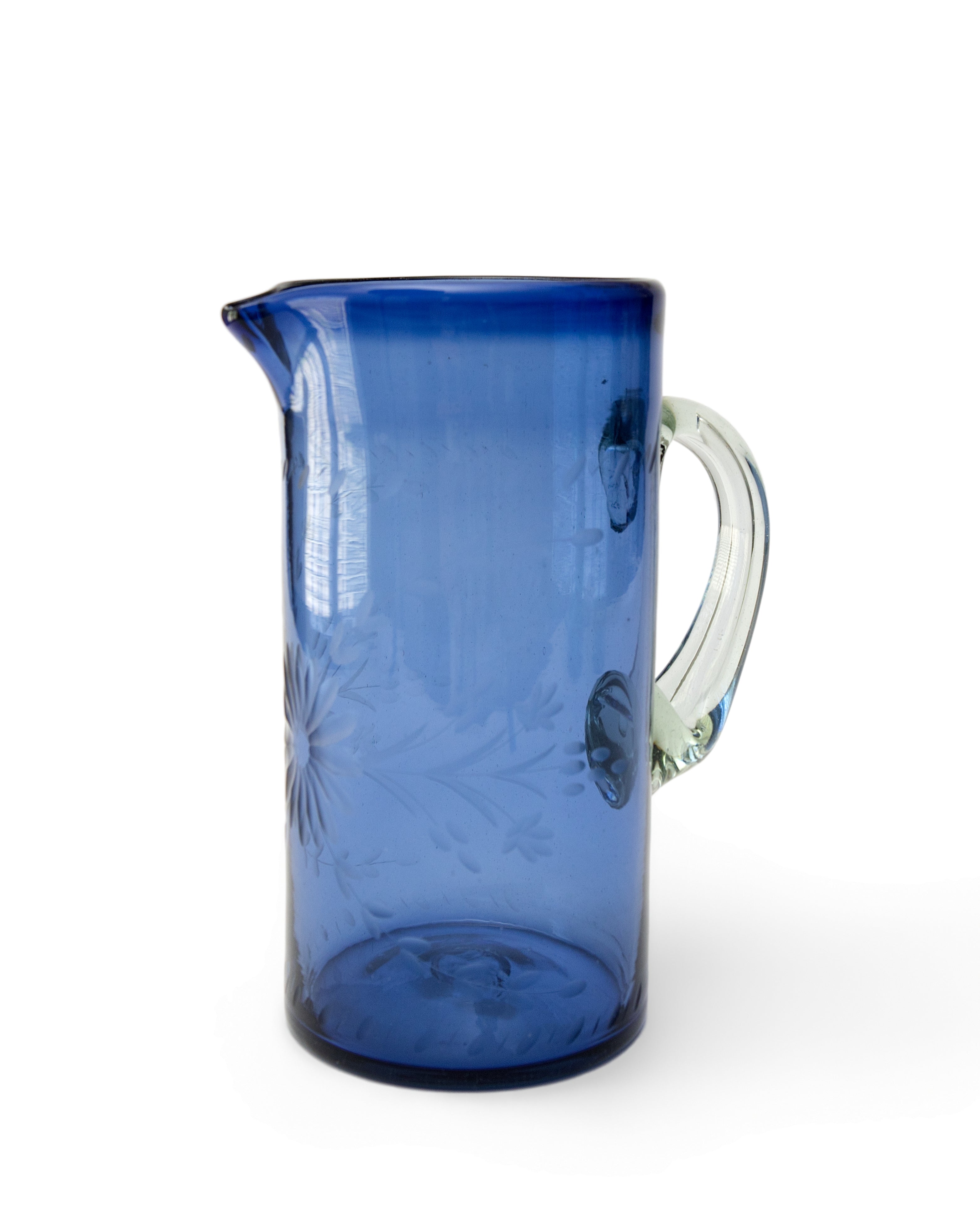 Rose Ann Hall Wide Cylinder Pitcher-Crystal