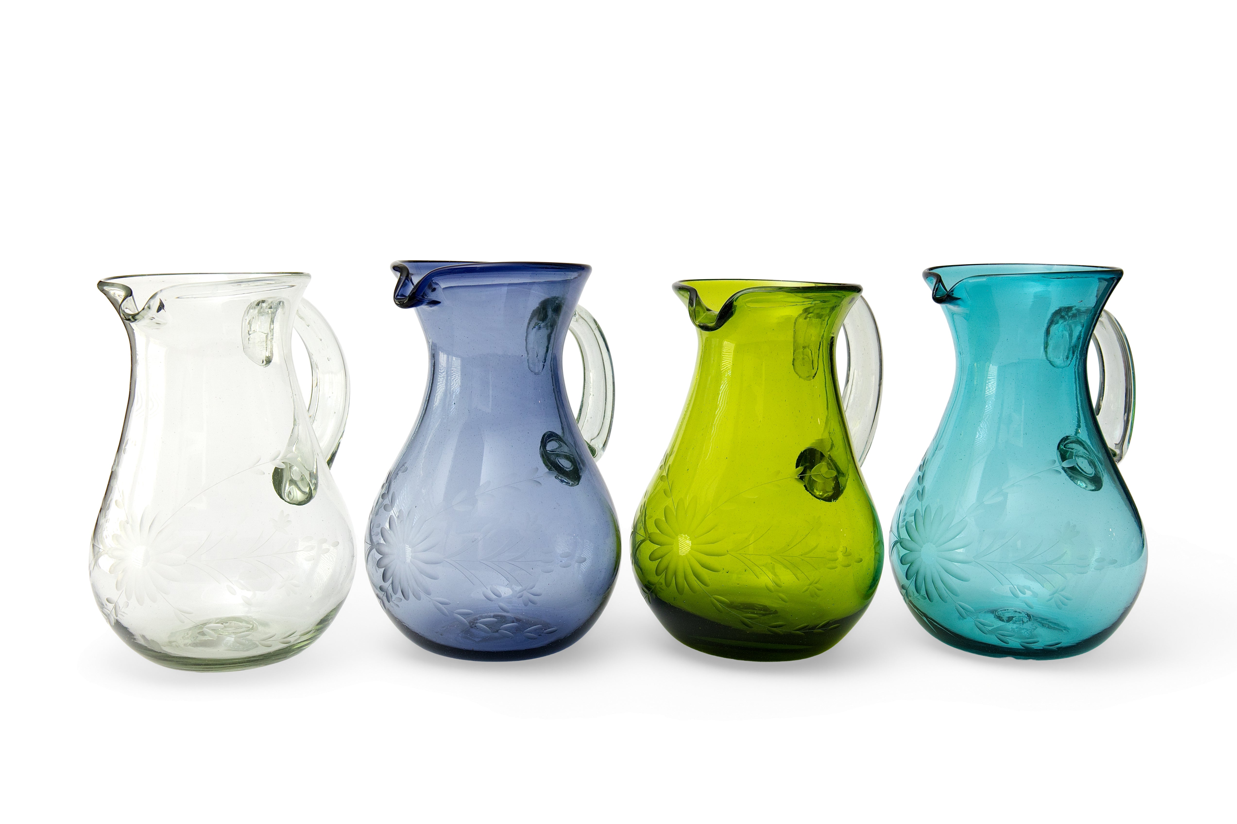 Rose Ann Hall Pear Pitcher-Crystal
