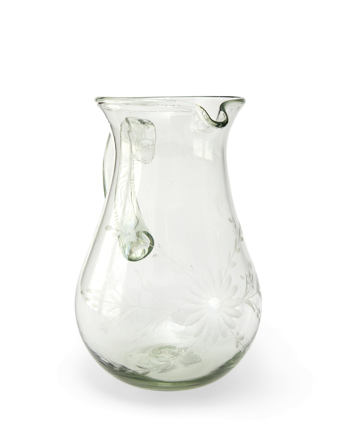 Rose Ann Hall Pear Pitcher-Crystal