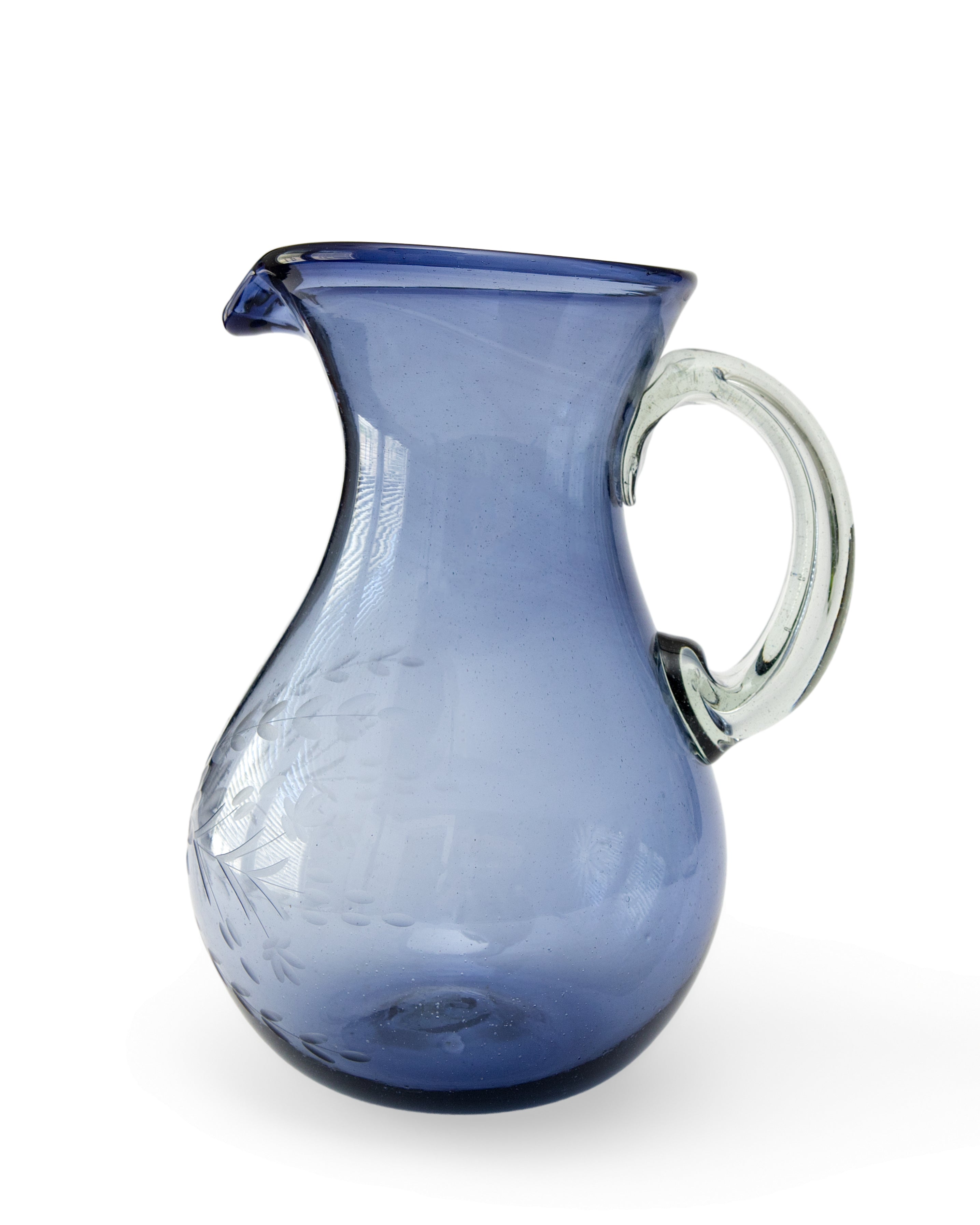 Rose Ann Hall Pear Pitcher-Crystal