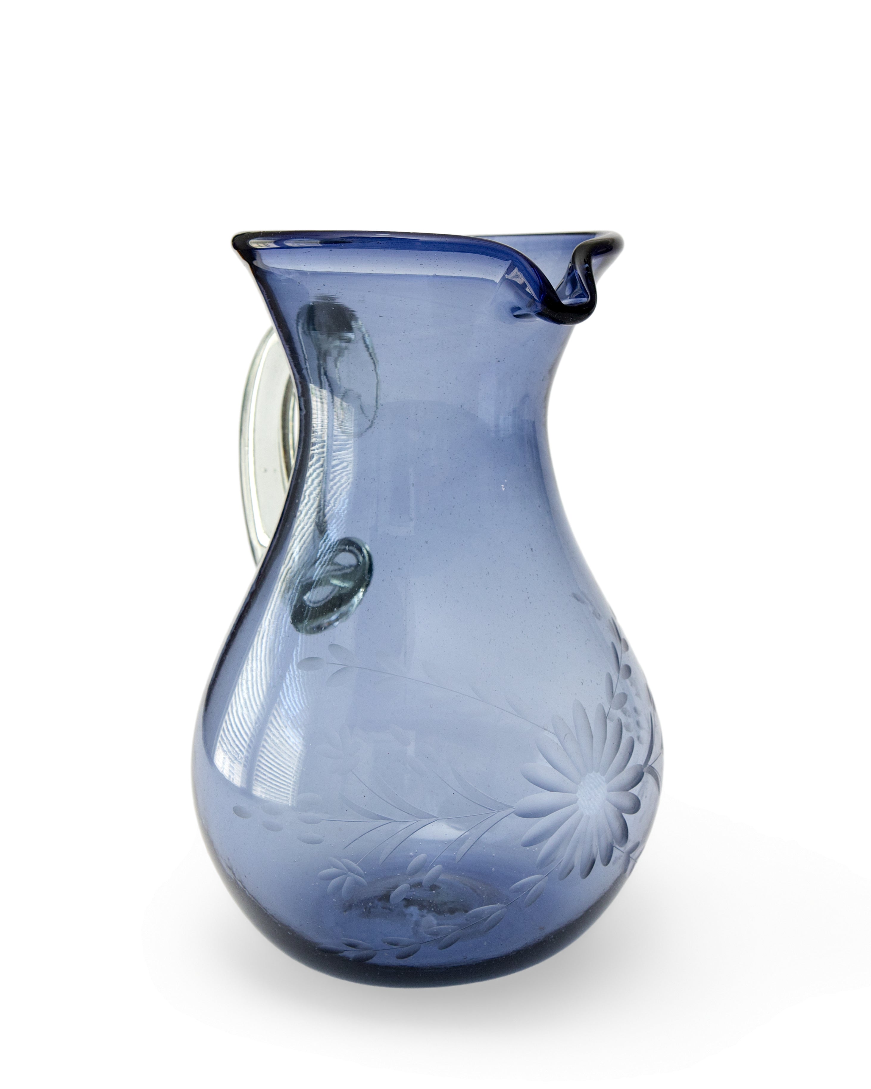 Rose Ann Hall Pear Pitcher-Crystal