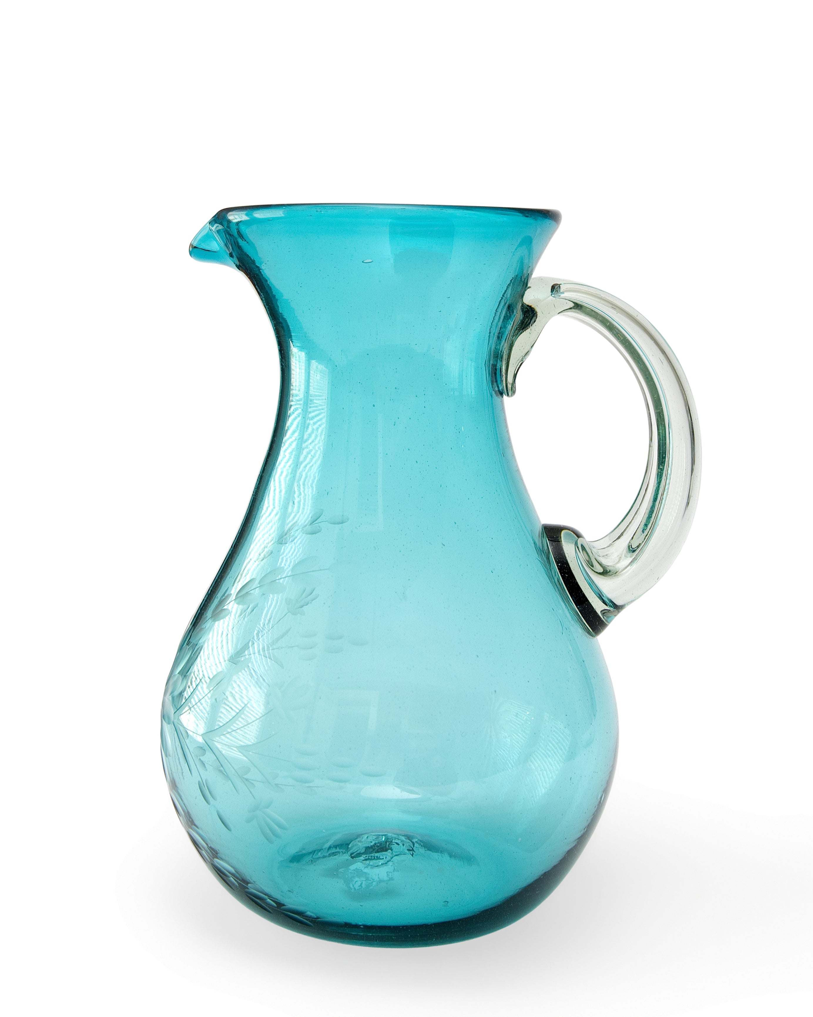 Rose Ann Hall Pear Pitcher-Crystal