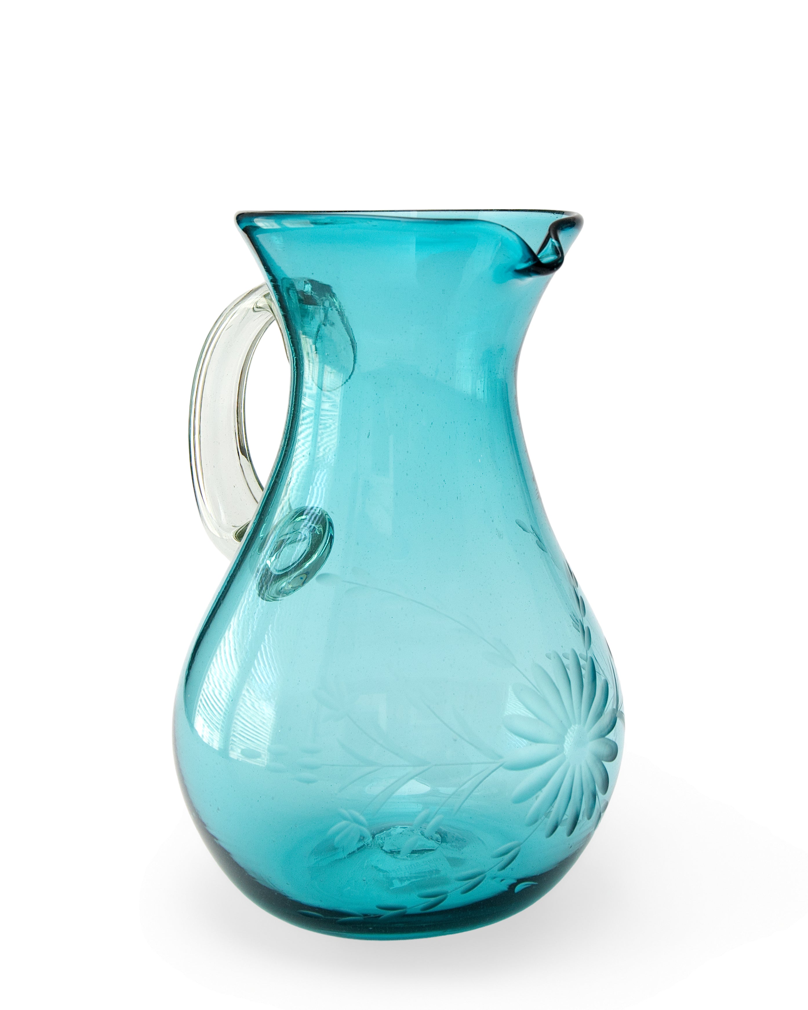 Rose Ann Hall Pear Pitcher-Crystal