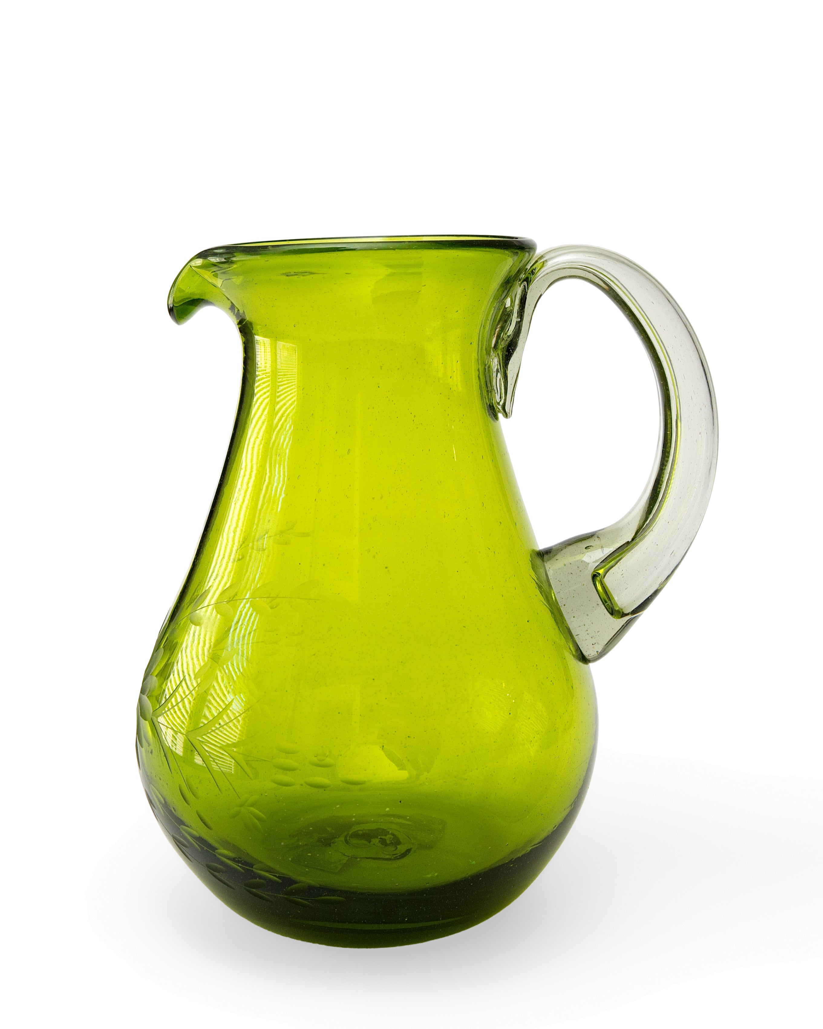 Rose Ann Hall Pear Pitcher-Crystal