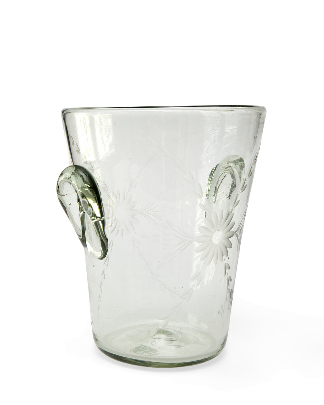 Rose Ann Hall Optical Ice Bucket-Crystal