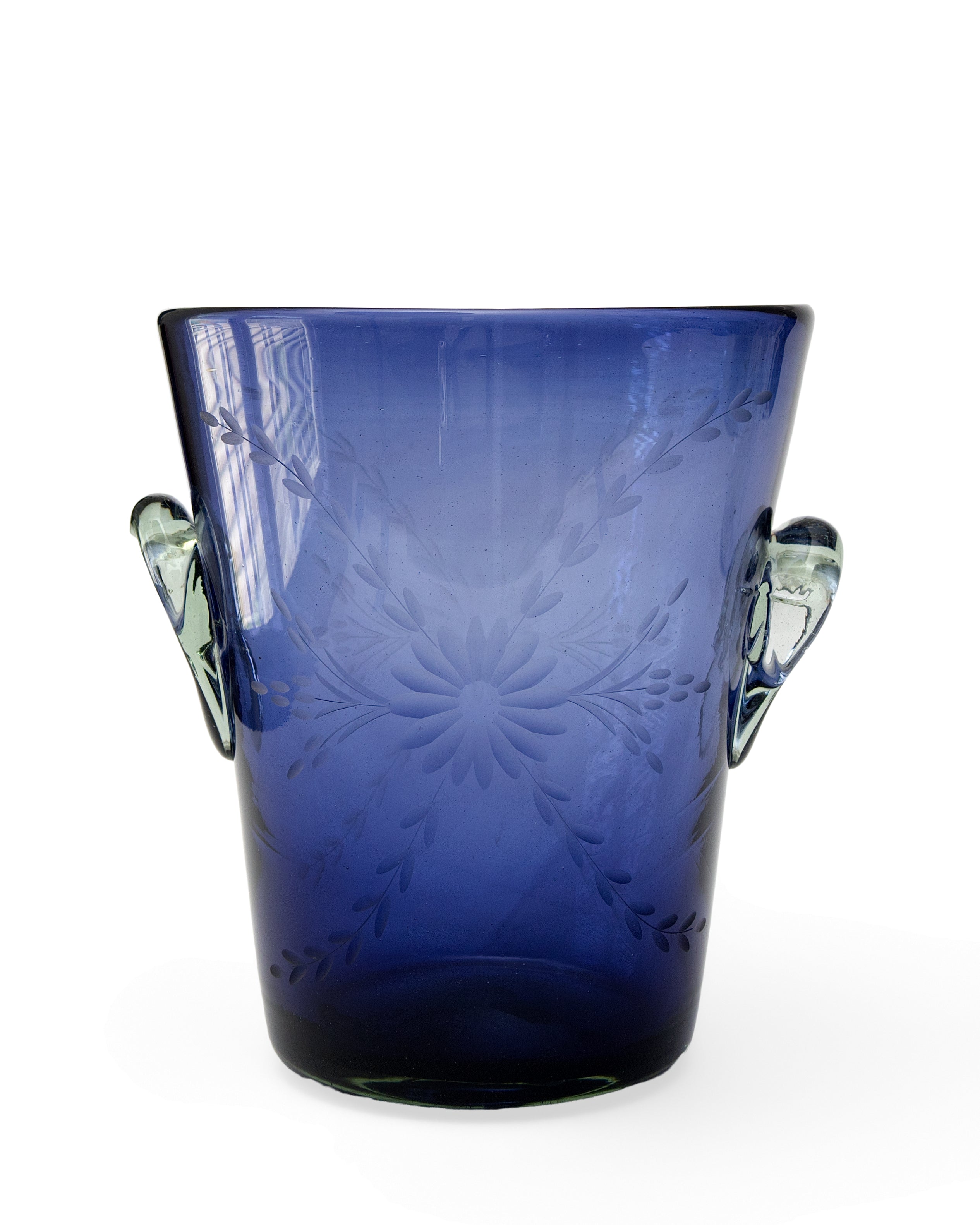 Rose Ann Hall Optical Ice Bucket-Crystal