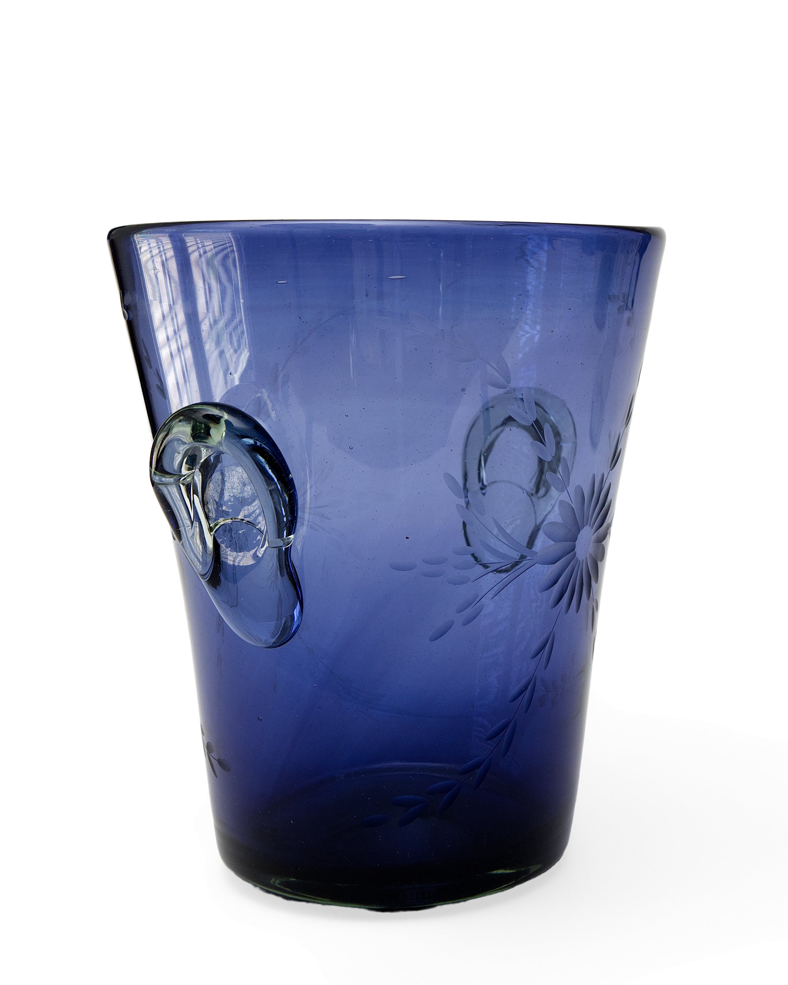 Rose Ann Hall Optical Ice Bucket-Crystal