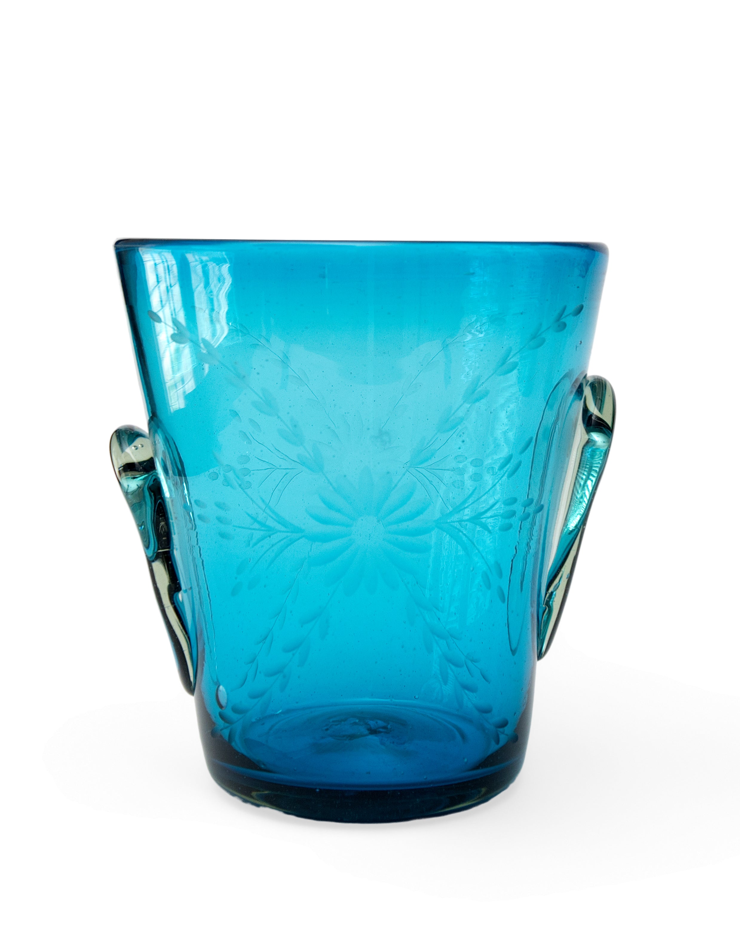 Rose Ann Hall Optical Ice Bucket-Crystal