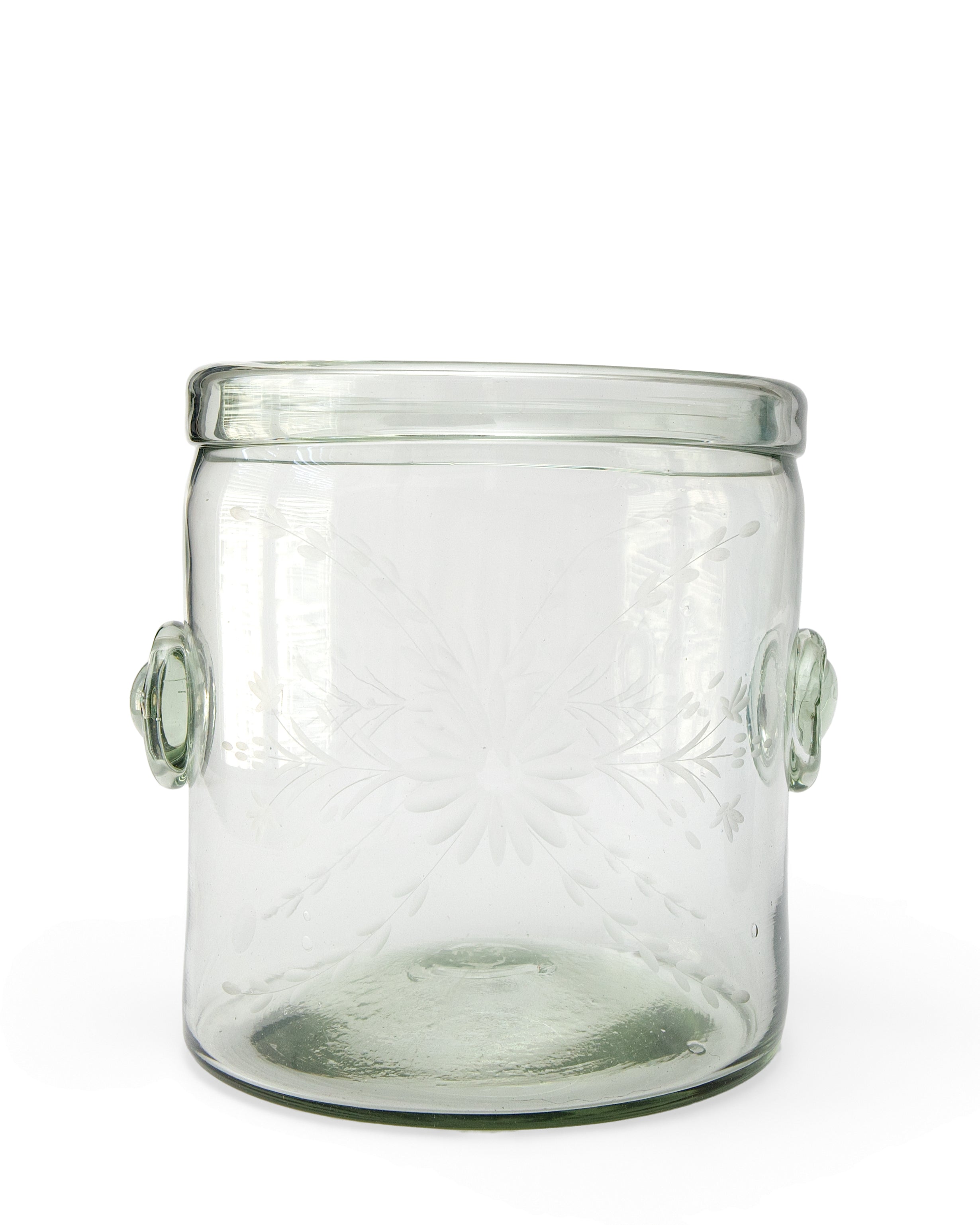Rose Ann Hall Straight Ice Bucket-Crystal