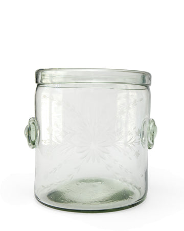 Rose Ann Hall Straight Ice Bucket-Crystal