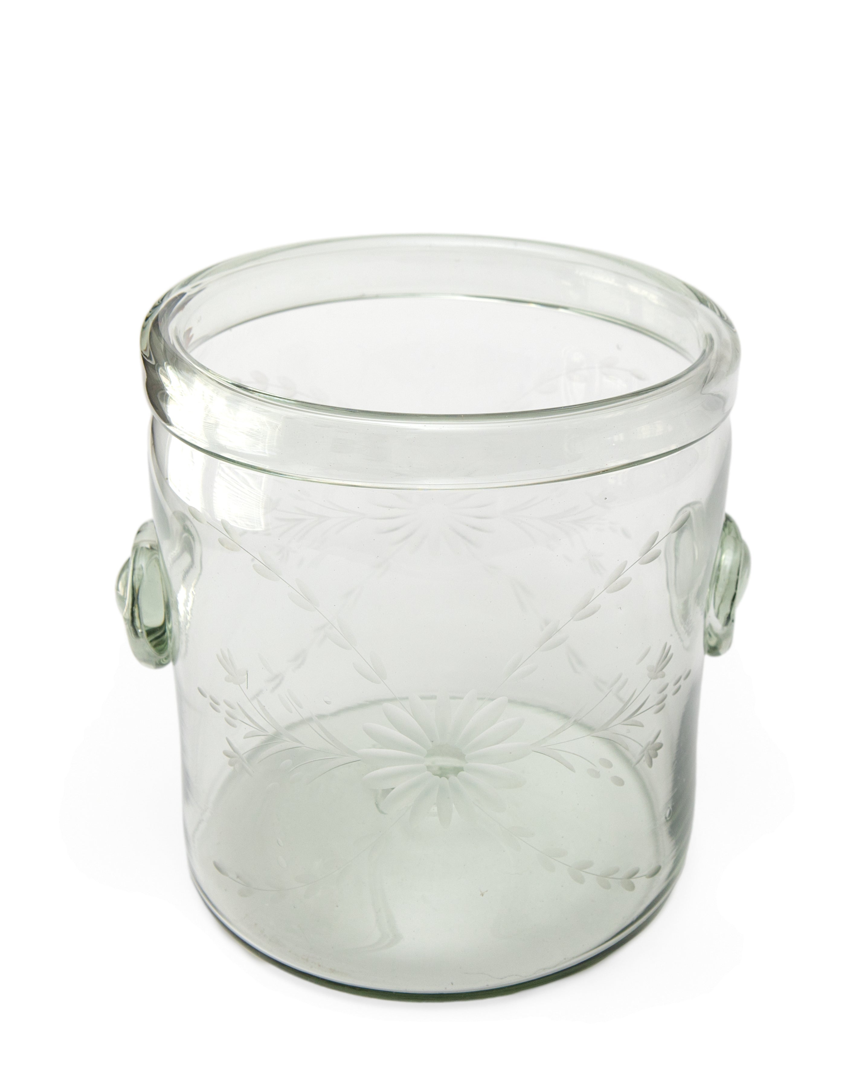 Rose Ann Hall Straight Ice Bucket-Crystal