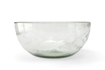 Rose Ann Hall Large Salad/Serving Bowl-Crystal