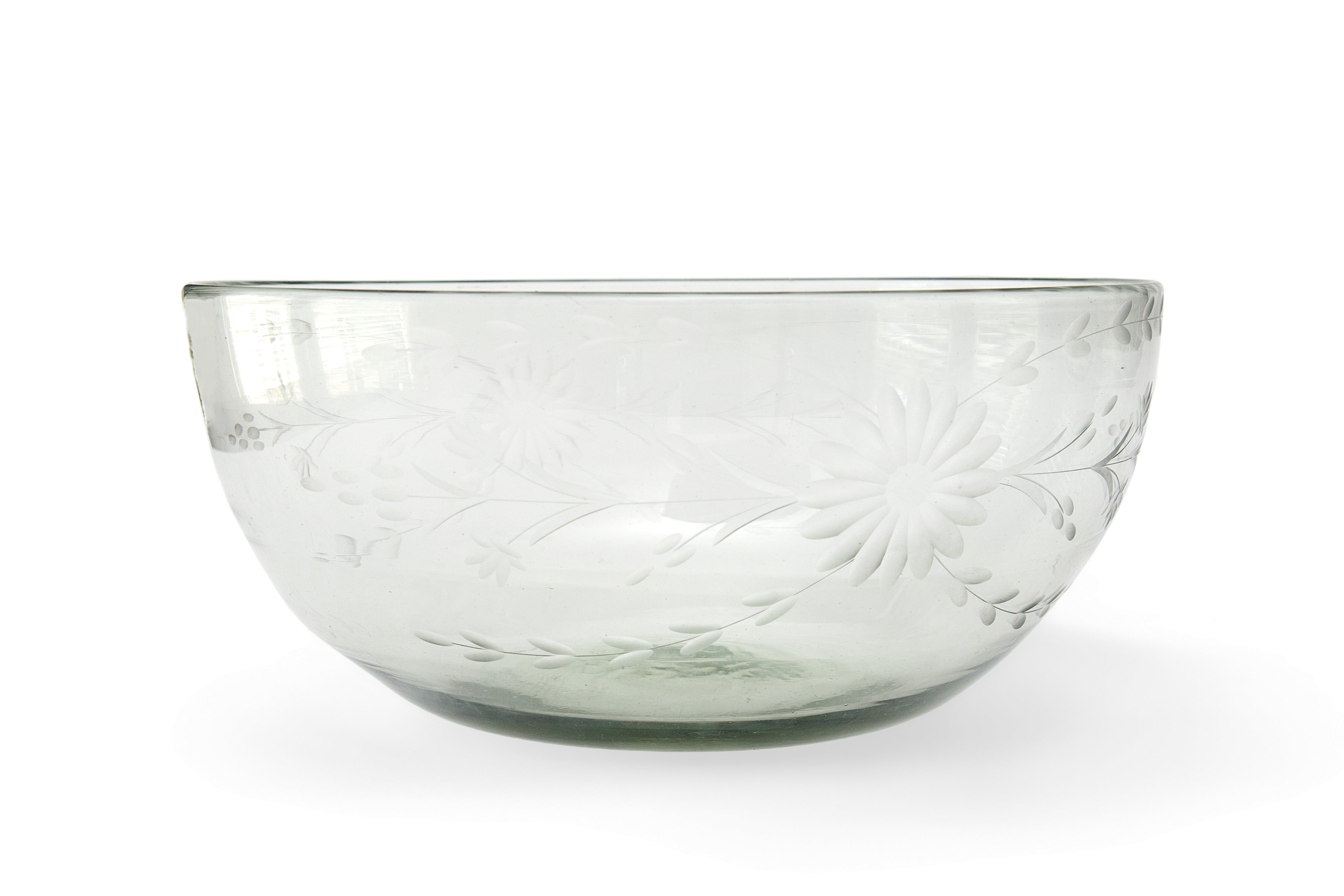 Rose Ann Hall Large Salad/Serving Bowl-Crystal