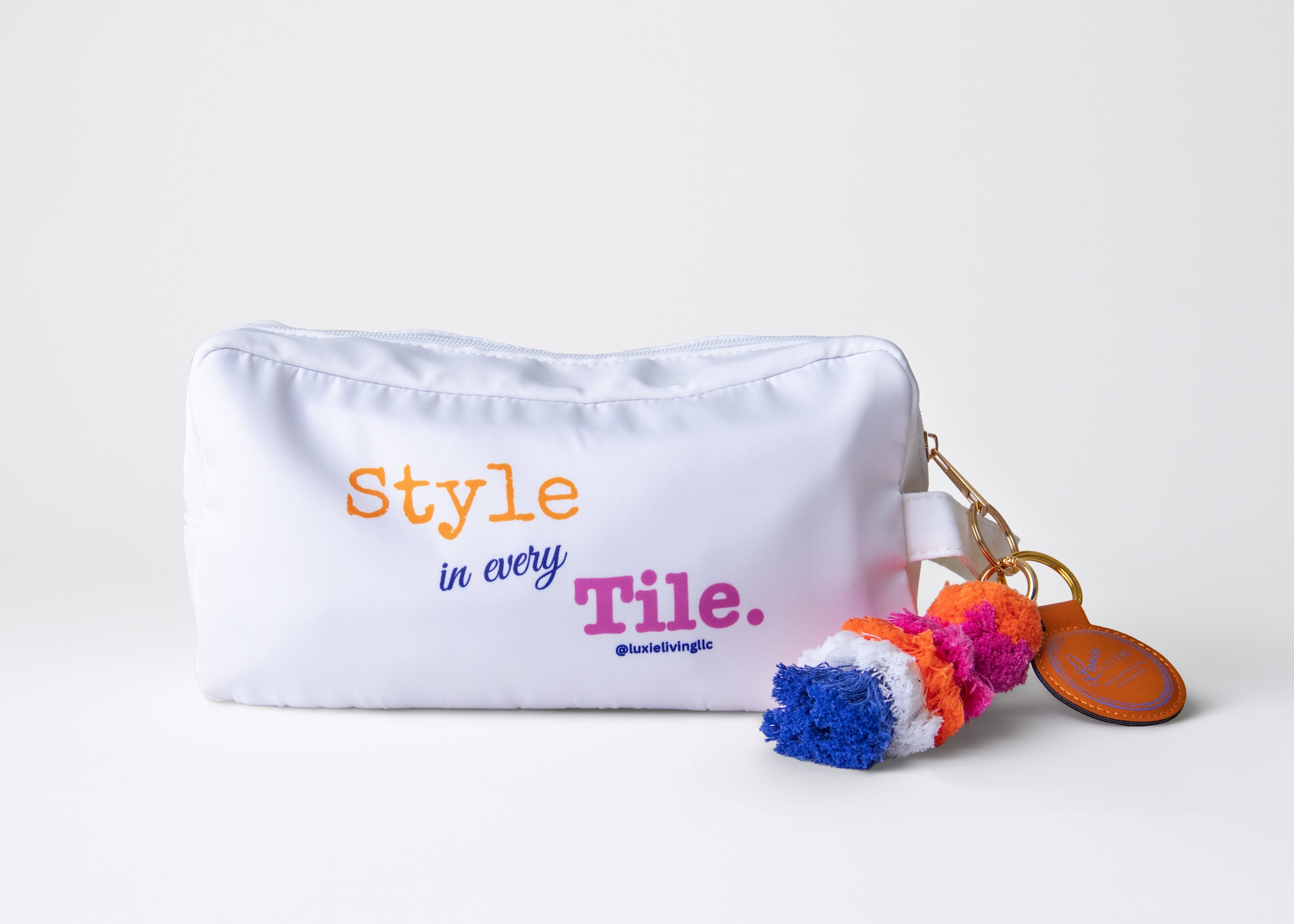 Luxie Living "Beauty in Every Bag" Mahjong Tile Bag