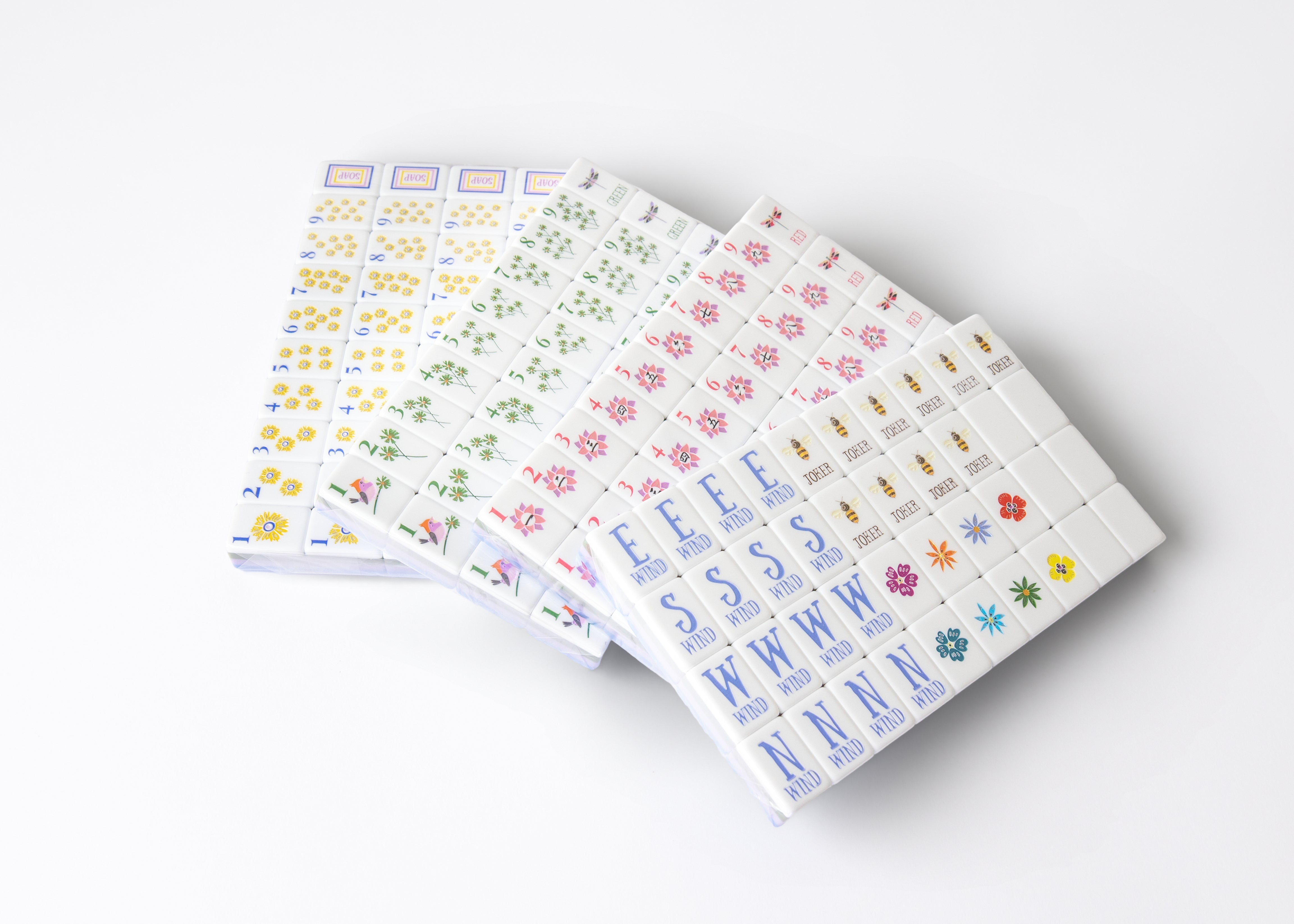 Luxie Living "Ranch in Bloom" Mahjong Tiles