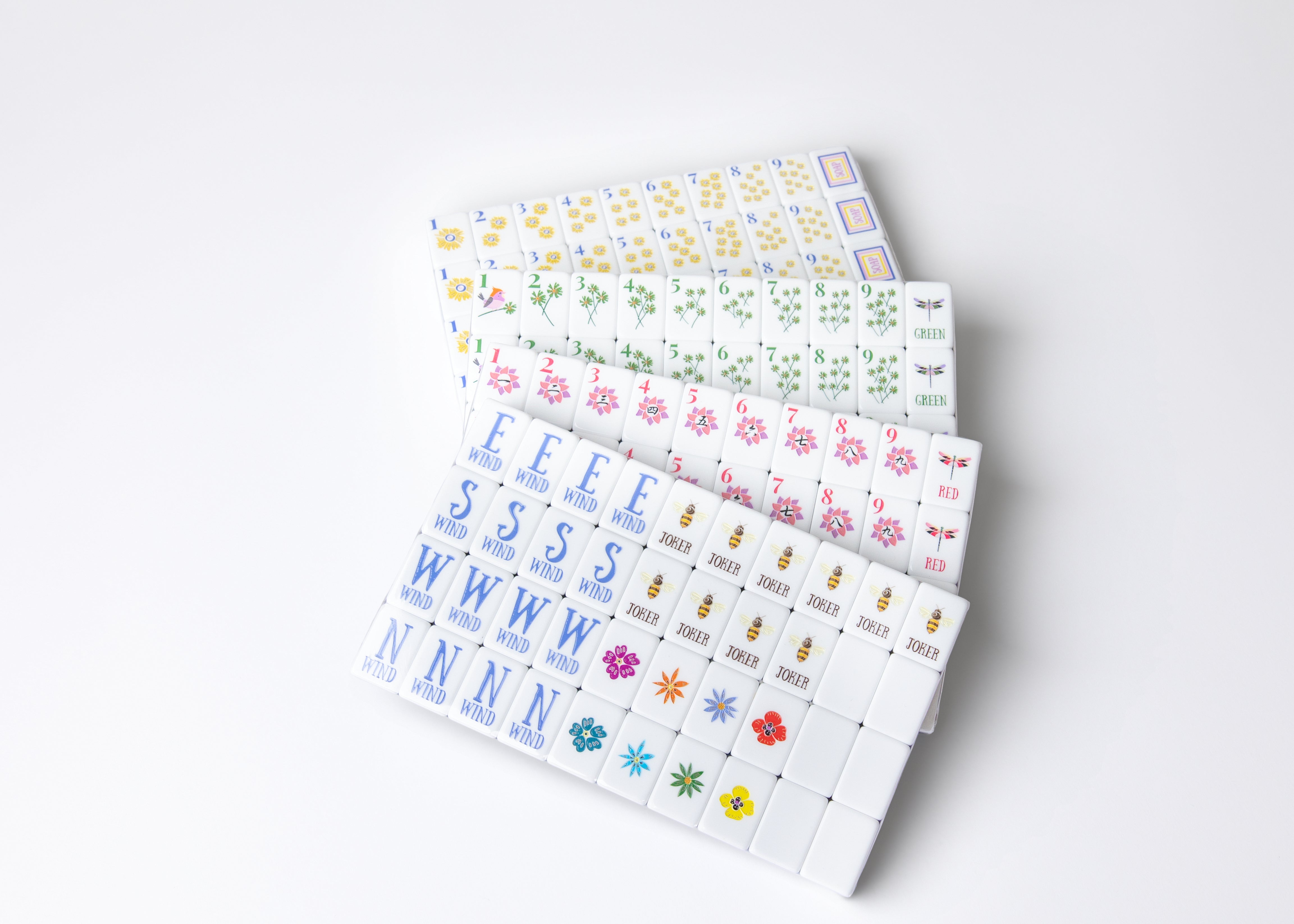 Luxie Living "Ranch in Bloom" Mahjong Tiles