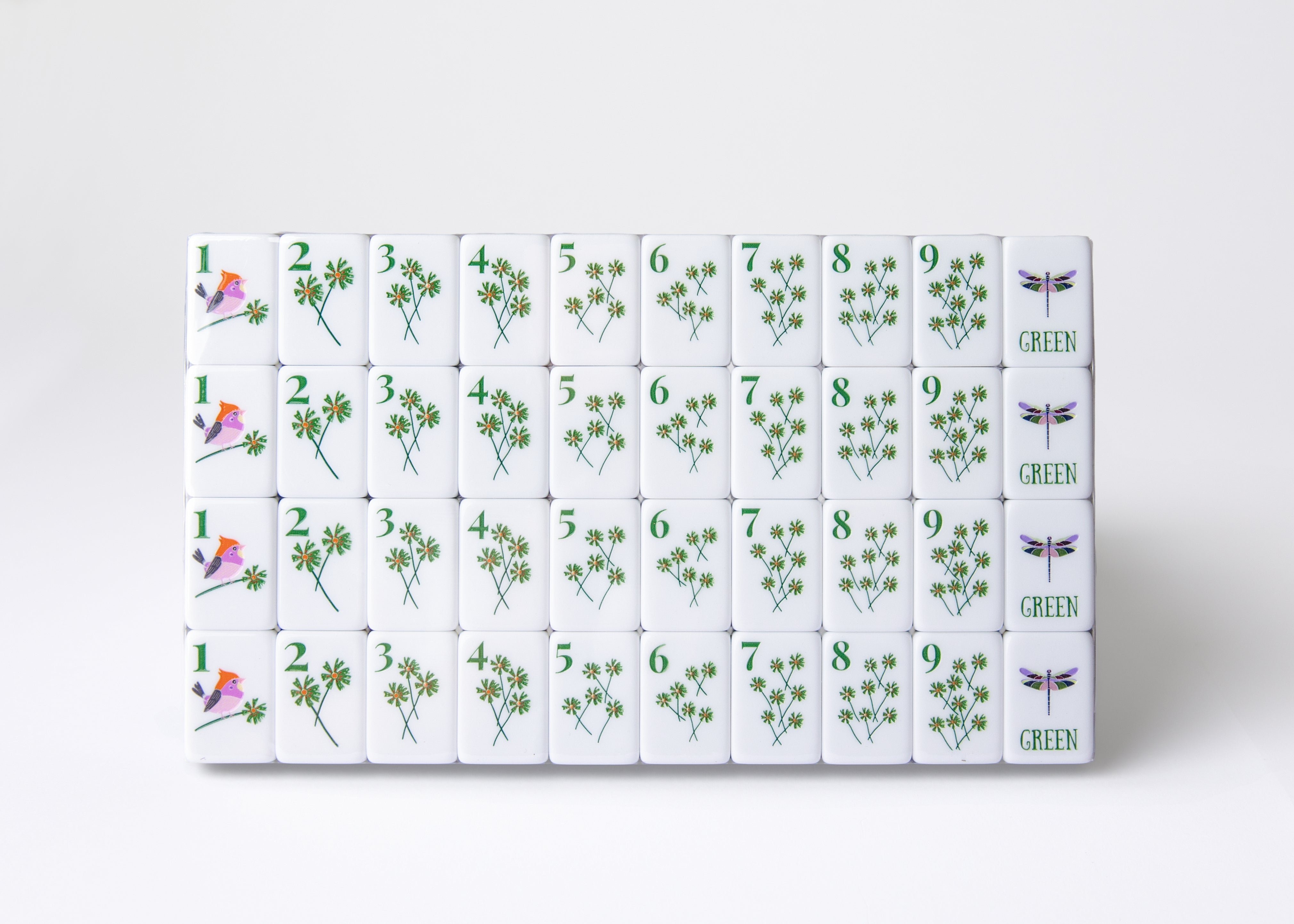 Luxie Living "Ranch in Bloom" Mahjong Tiles