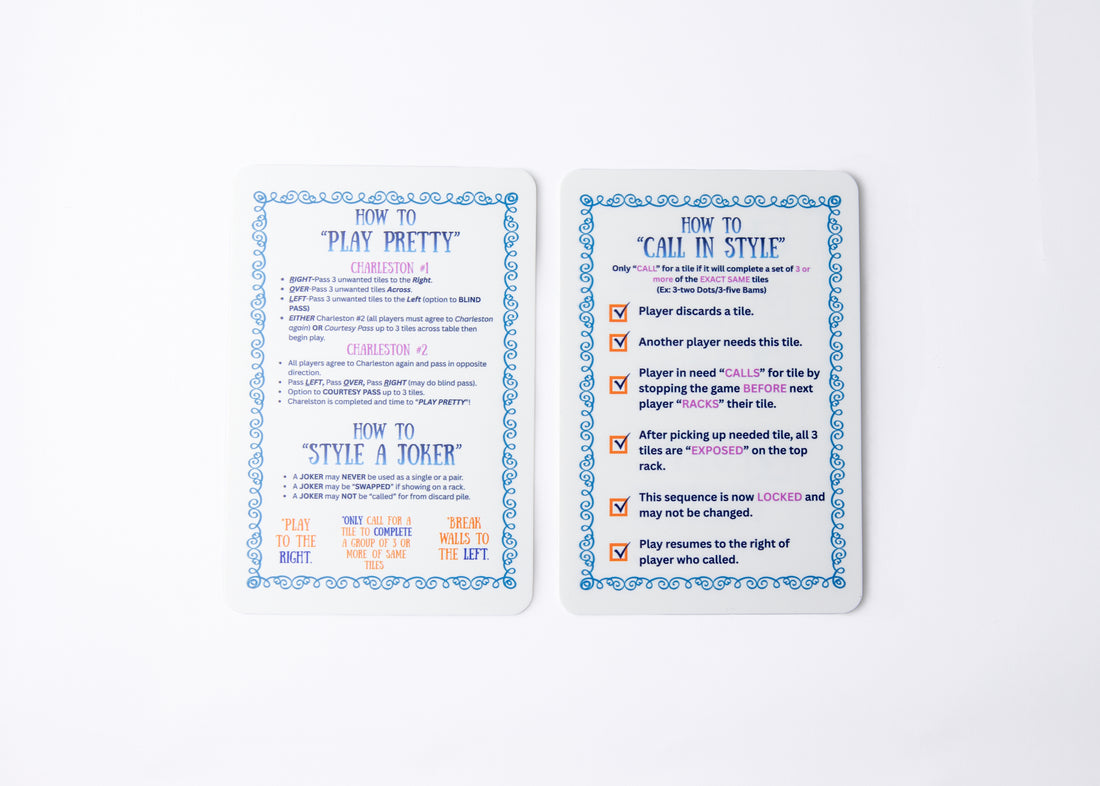 Luxie Living "Play Pretty" Shuffle Cards