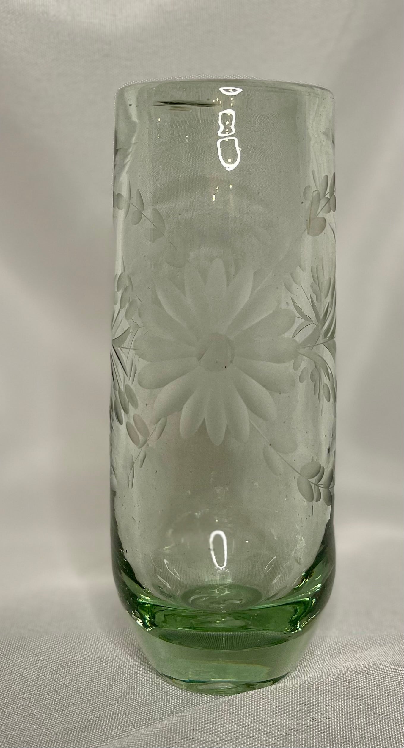 Rose Ann Hall Stemless Champagne Flute-Crystal