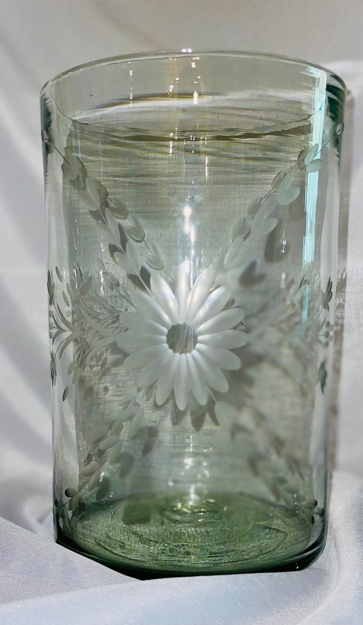 Rose Ann Hall Large Vase-Crystal