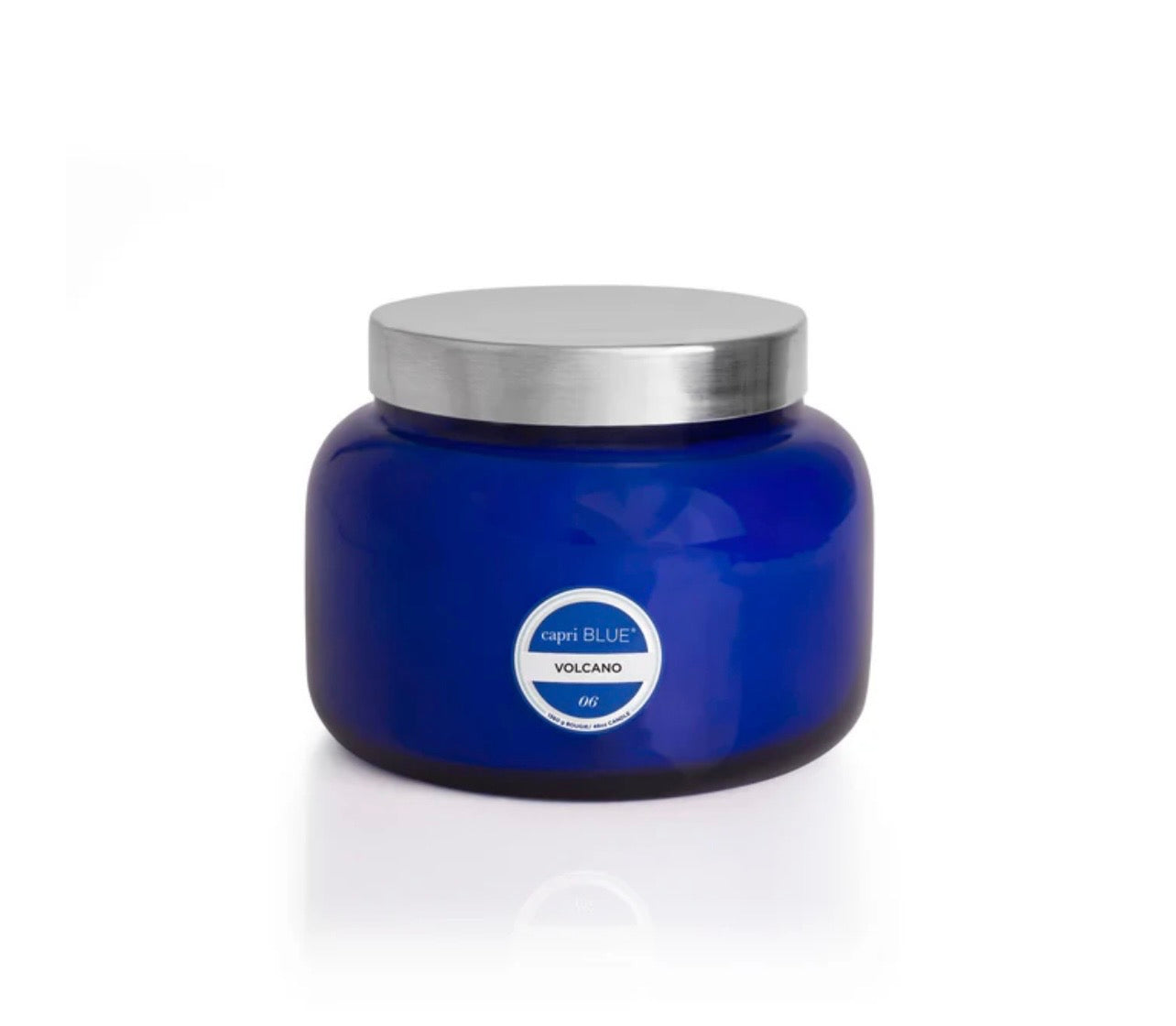 Volcano Blue Oversized Candle