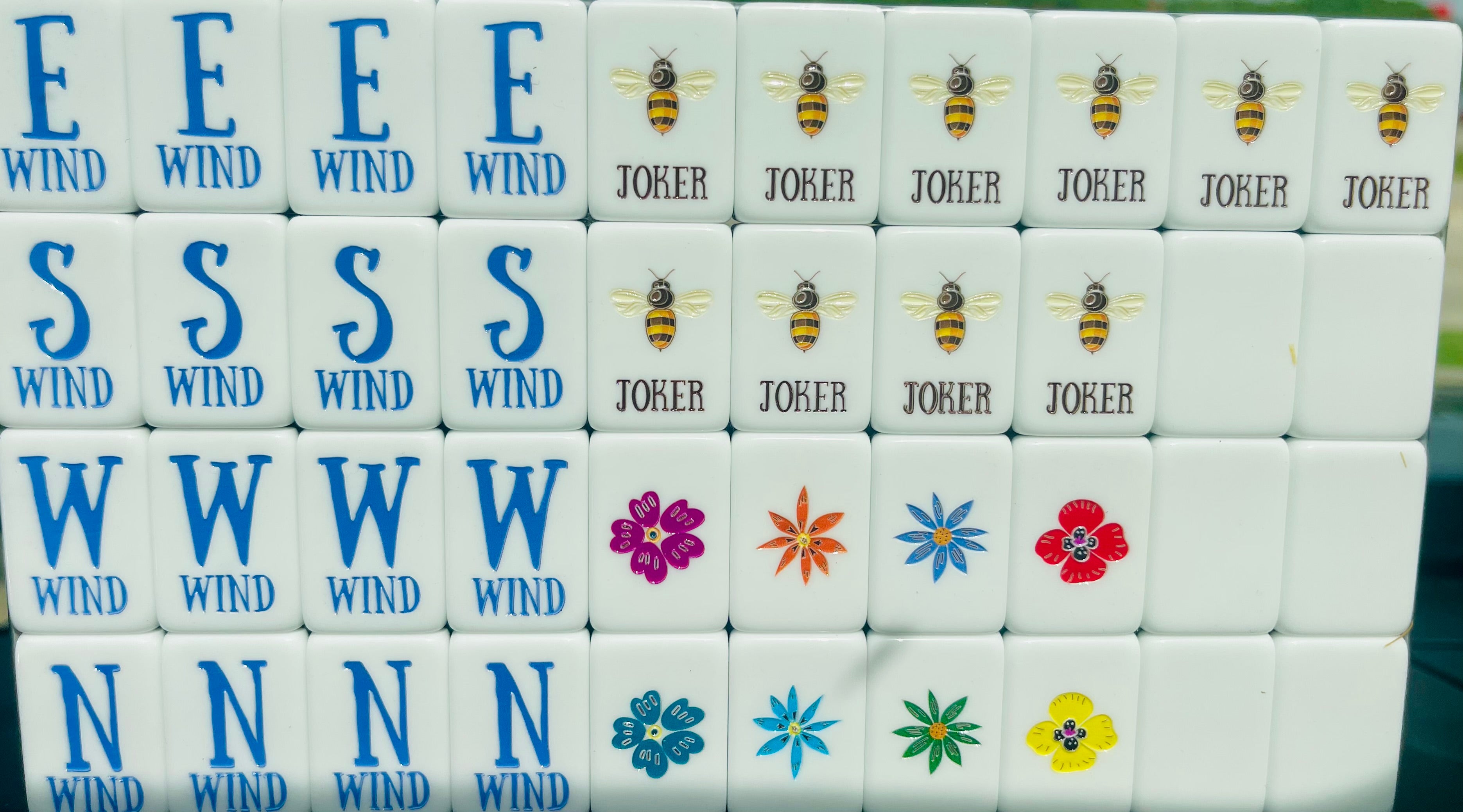 Luxie Living "Ranch in Bloom" Mahjong Tiles