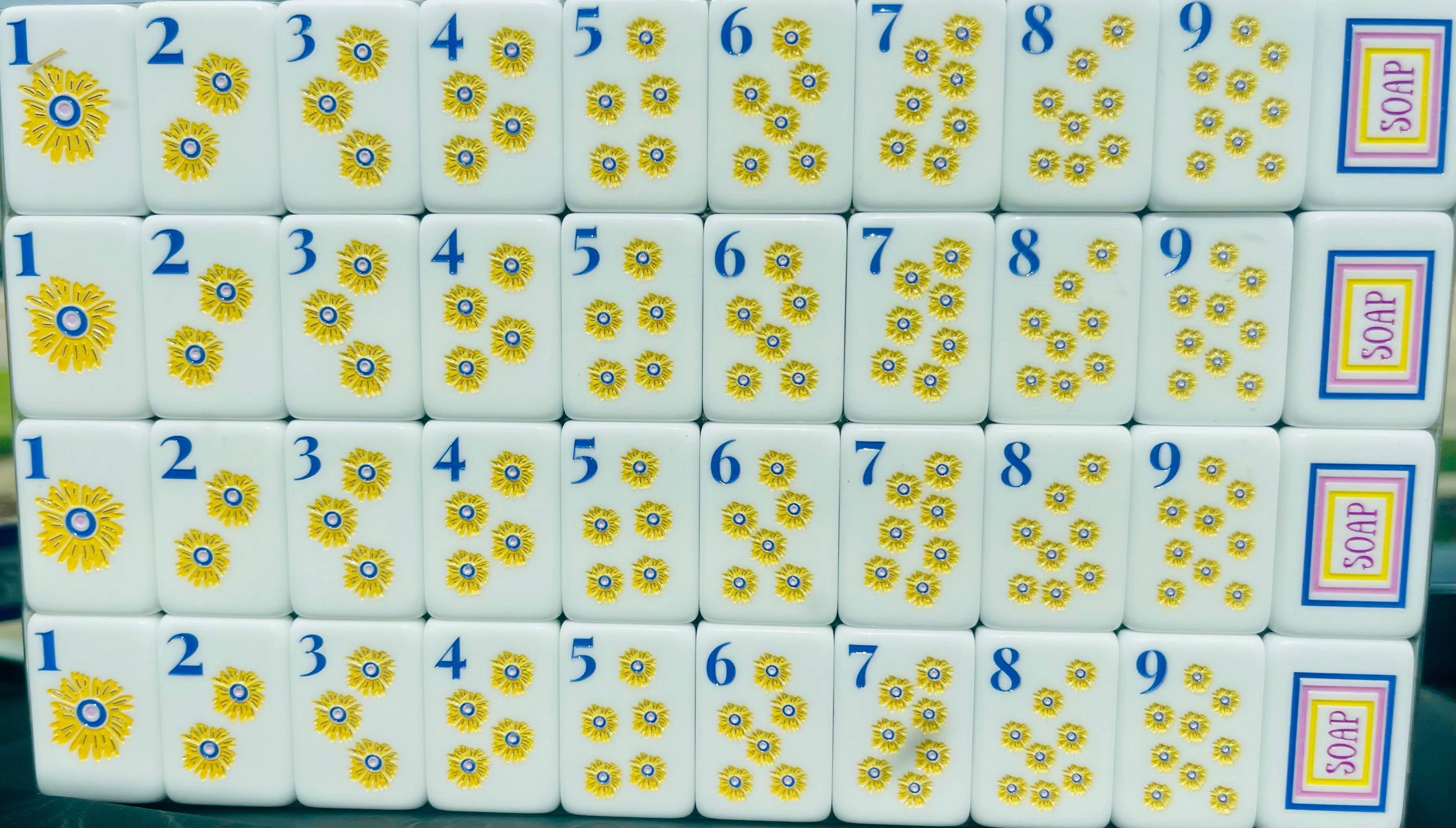 Luxie Living "Ranch in Bloom" Mahjong Tiles