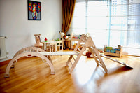 5 Pieces Climbing Set Triangle Arch 2Ramp Pillow