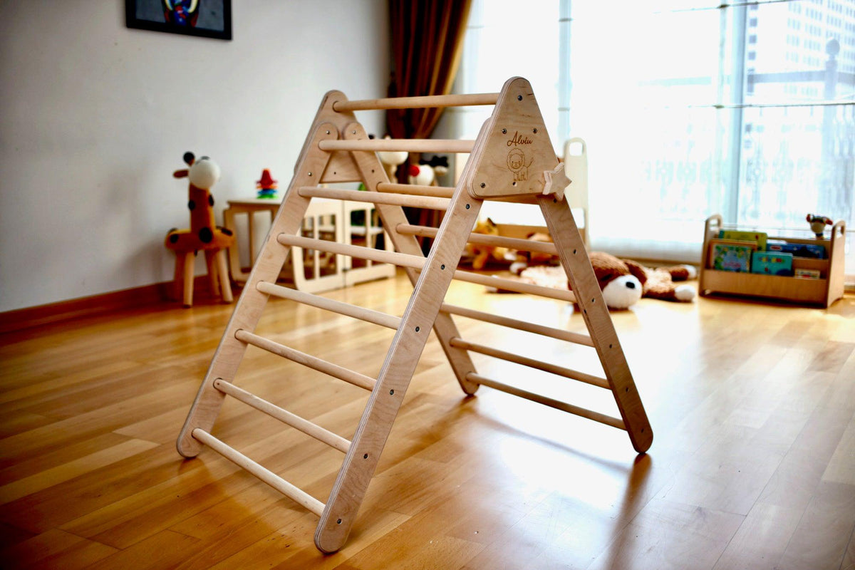 5 Pieces Climbing Set Triangle Arch 2Ramp Pillow