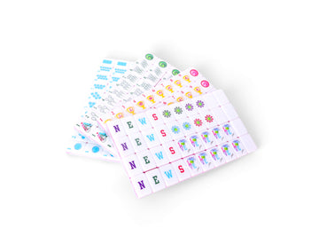Luxie Living "Love All"- Limited Edition MahjArt Mahjong Tiles