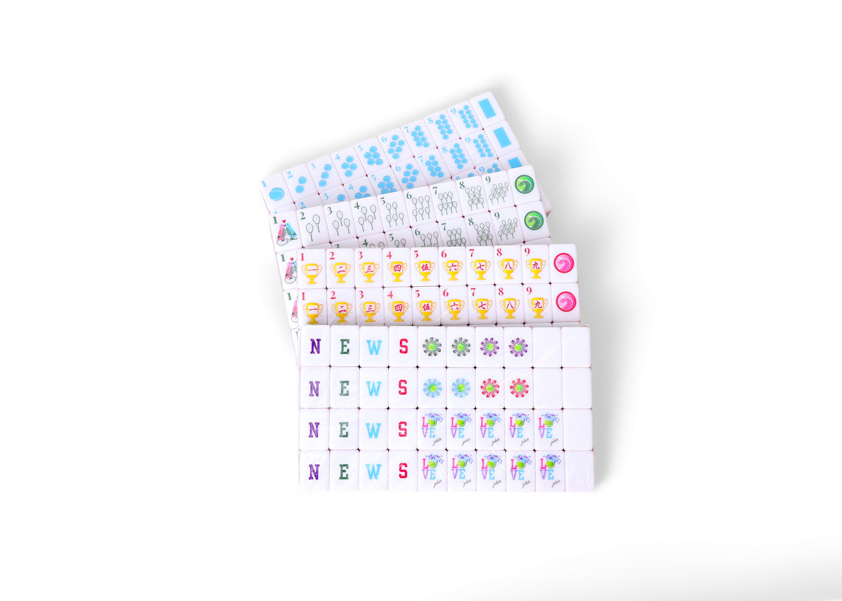 Luxie Living "Love All"- Limited Edition MahjArt Mahjong Tiles