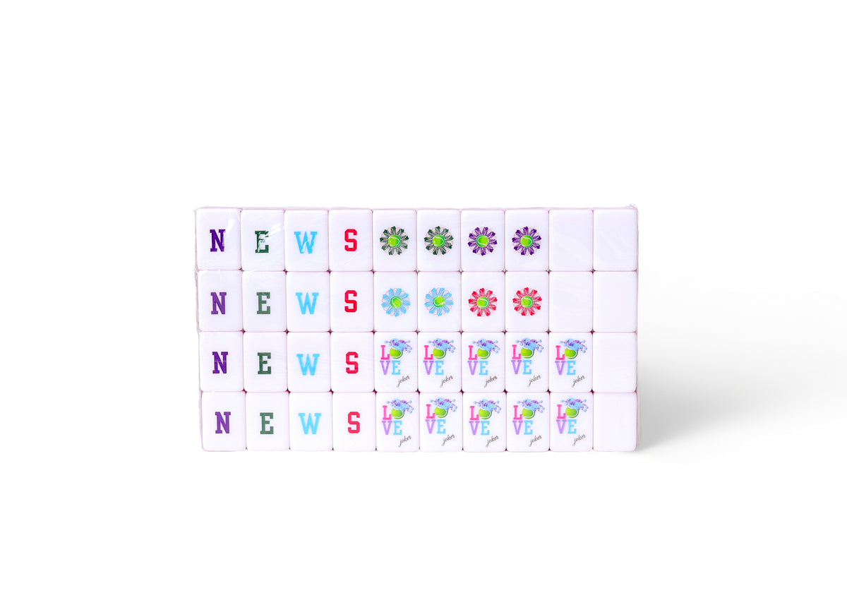 Luxie Living "Love All"- Limited Edition MahjArt Mahjong Tiles