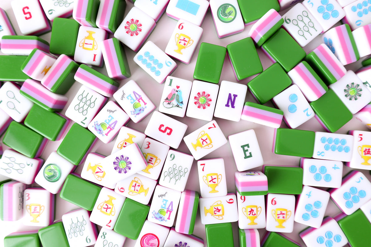 Luxie Living "Love All"- Limited Edition MahjArt Mahjong Tiles