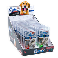 Pet Blinkers™ Flashing LED Pet Safety Light - Large Breed 20 PC