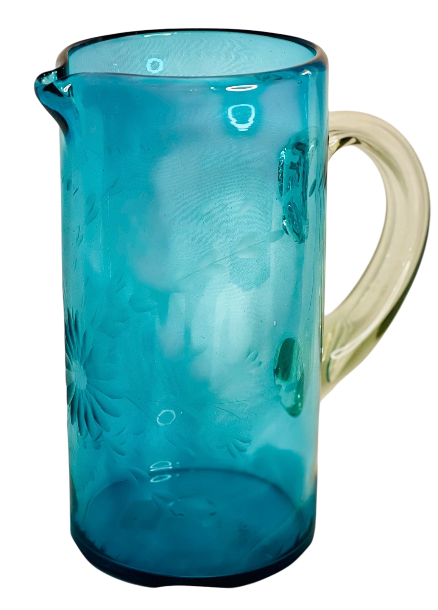 Rose Ann Hall Wide Cylinder Pitcher-Crystal