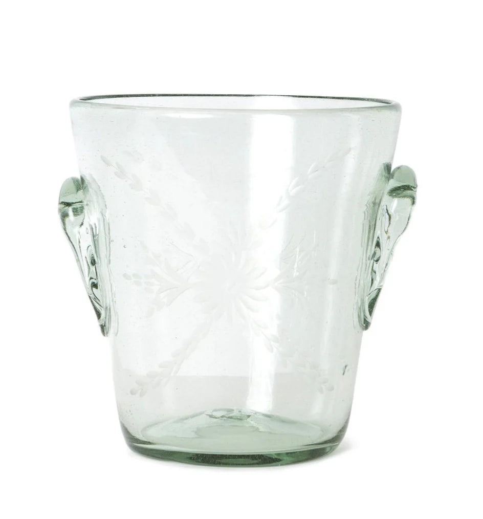 Rose Ann Hall Optical Ice Bucket-Crystal