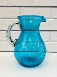 Rose Ann Hall Pear Pitcher-Crystal