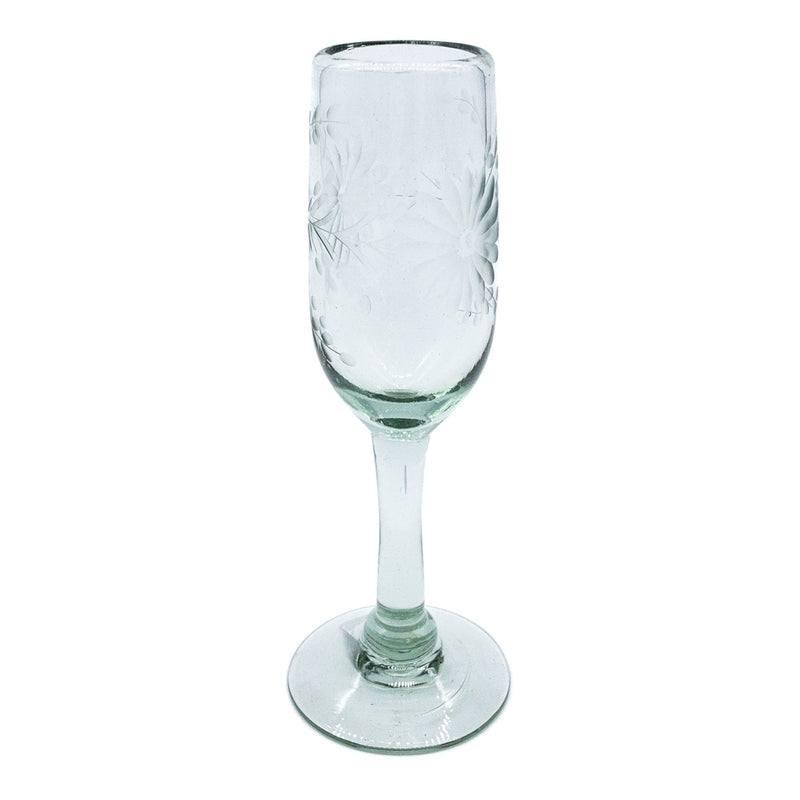 Rose Ann Hall Stemmed Champagne Flute-Crystal