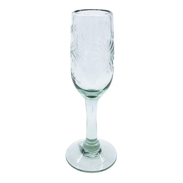 Rose Ann Hall Stemmed Champagne Flute-Crystal