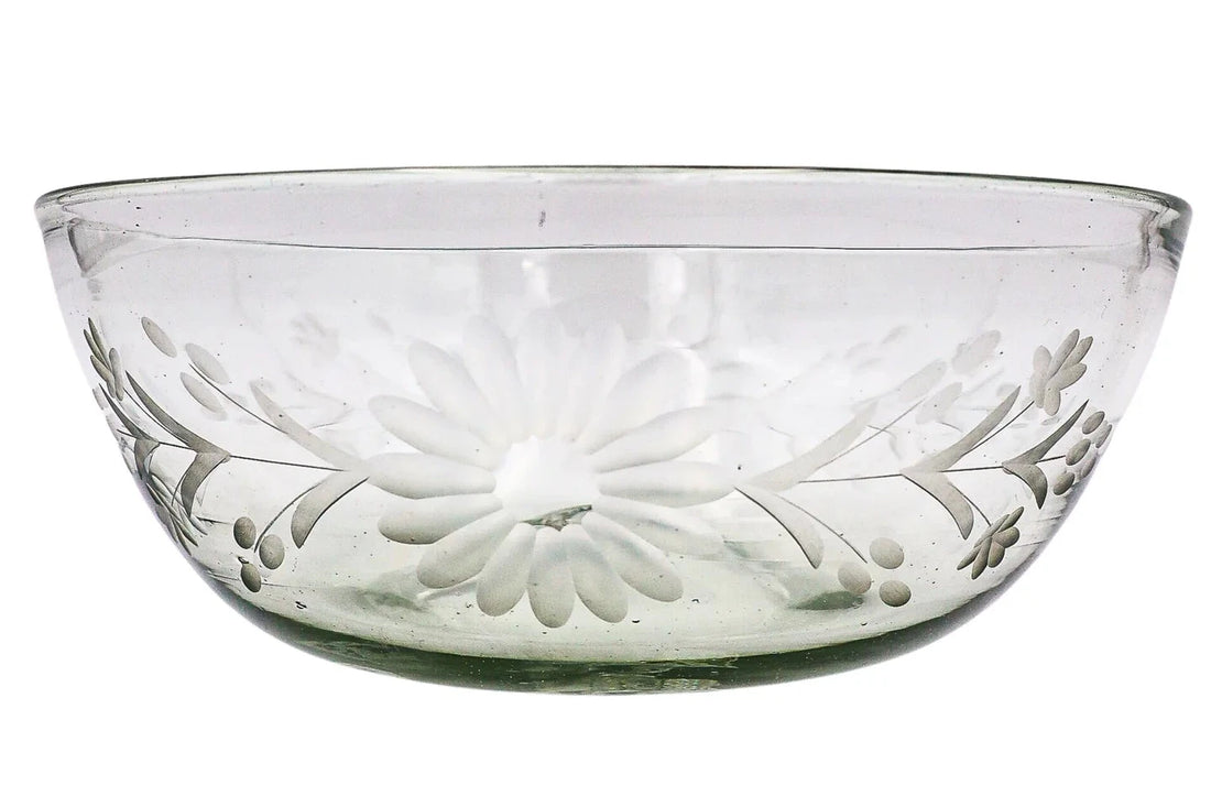 Rose Ann Hall Large Salad/Serving Bowl-Crystal