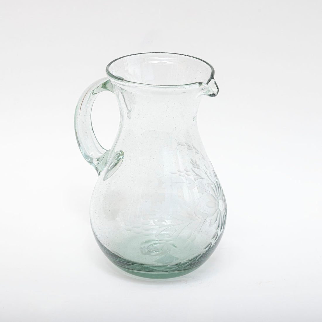 Rose Ann Hall Pear Pitcher-Crystal