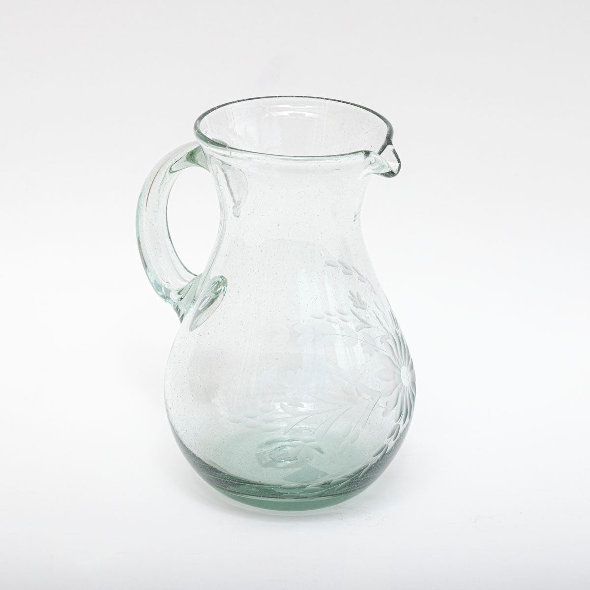 Rose Ann Hall Pear Pitcher-Crystal