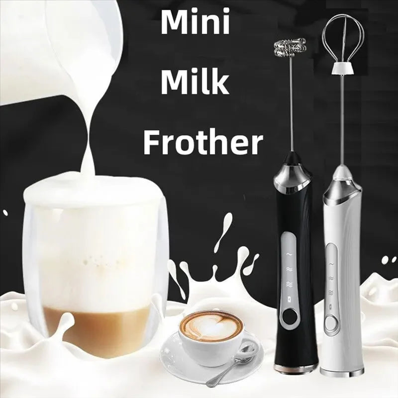 Automatic Rotary Whisk Stirrer Cream Whipper Handheld Small Stirring