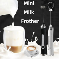 Automatic Rotary Whisk Stirrer Cream Whipper Handheld Small Stirring